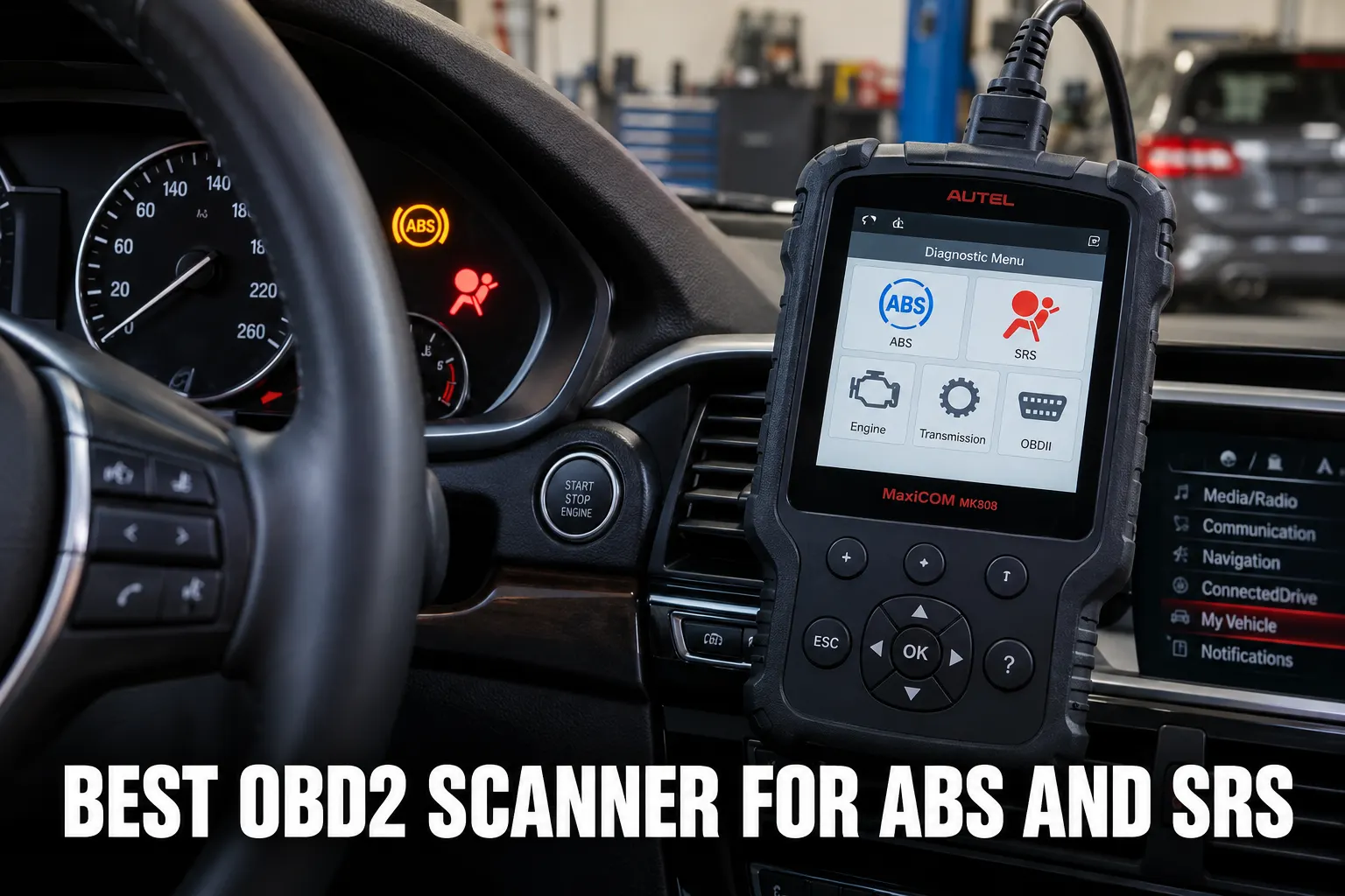 13 Best OBD2 Scanners for ABS and SRS in 2026