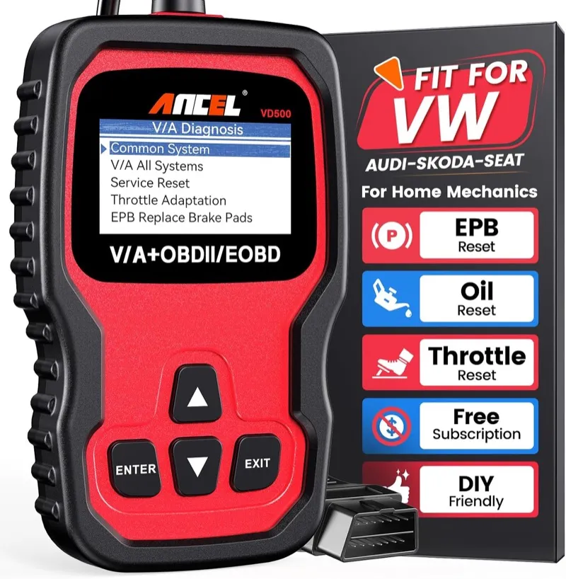 ANCEL VD500 OBD2 scanner for Audi