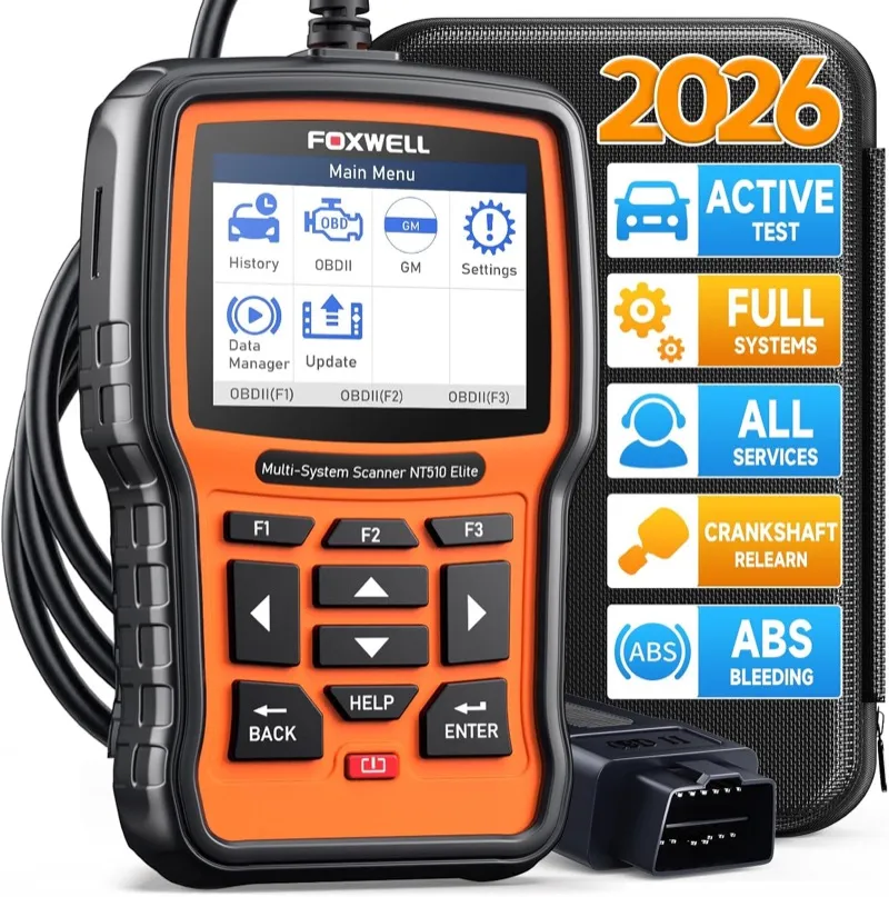 Foxwell NT510 Elite GM OBD2 Scanner for Chevy