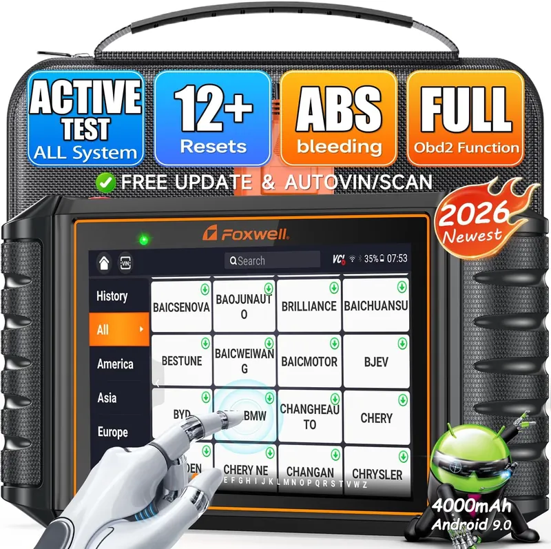 Foxwell NT726 Bidirectional OBD2 Scanner