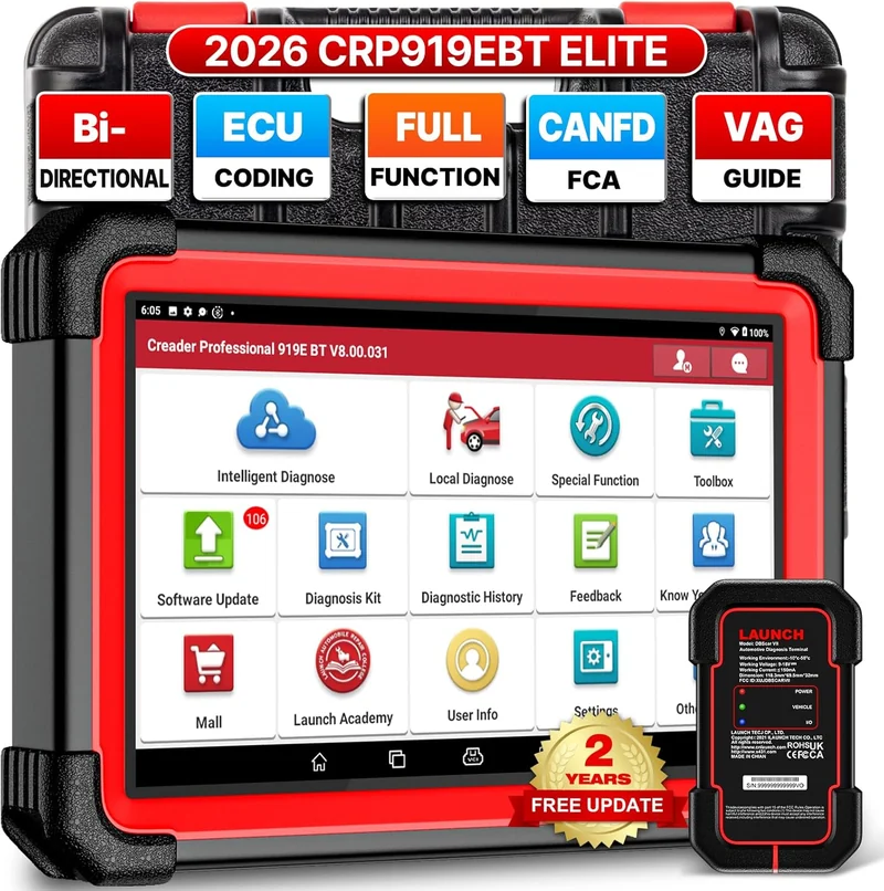 Launch CRP919EBT Bidirectional OBD2 Scanner