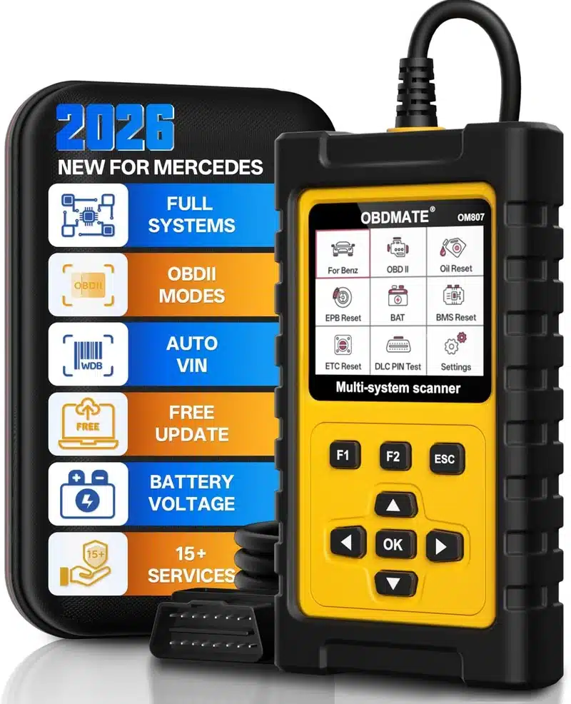 OBDMATE OM807 Mercedes-Benz OBD2 Scanner