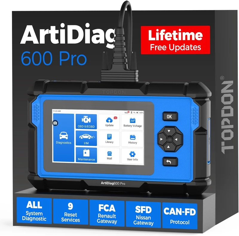 TOPDON ArtiDiag600 Pro OBD2 Scanner