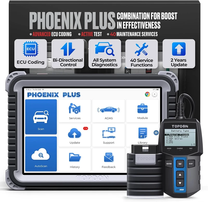 TOPDON Phoenix Lite 2 Bidirectional OBD2 Scanner