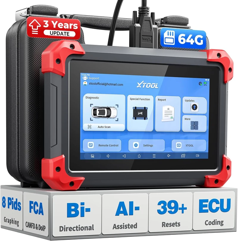 XTOOL D7S Bidirectional OBD2 Scanner