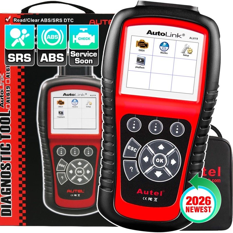 Autel AutoLink AL619 budget OBD2 scanner for Volvo XC90