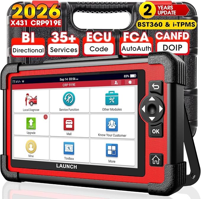 Launch CRP919E OBD2 scanner for Volvo XC60