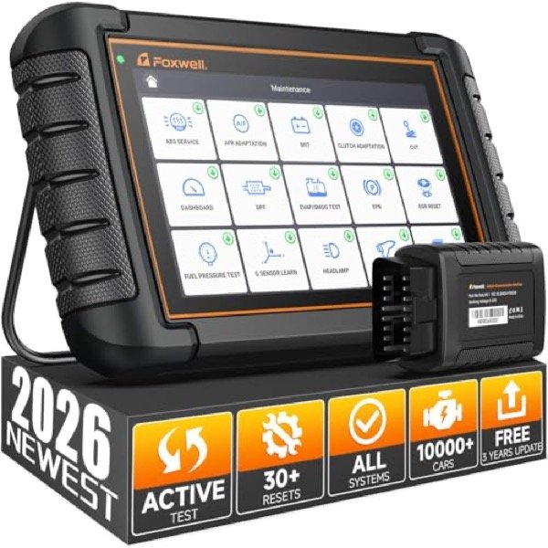 Foxwell NT809BT OBD2 scanner for Hyundai Tucson Best Wireless Bidirectional