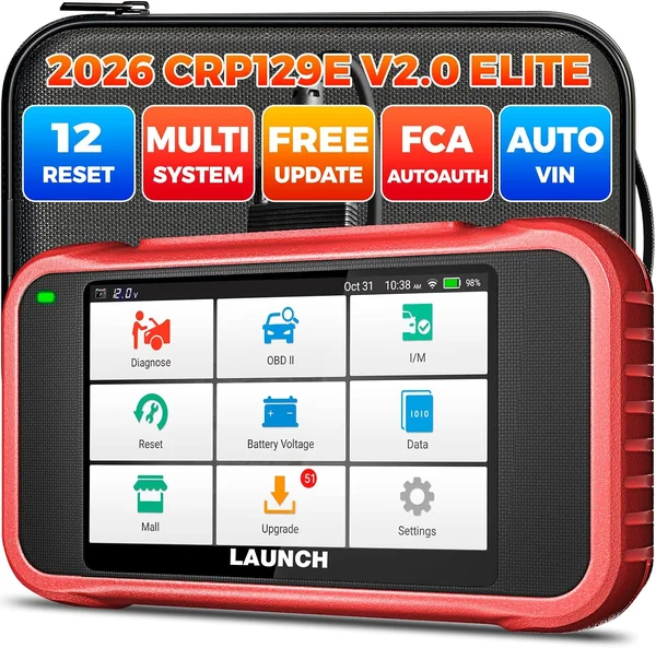 Launch CRP129E V2.0 Elite OBD2 Scanner for Nissan Rogue